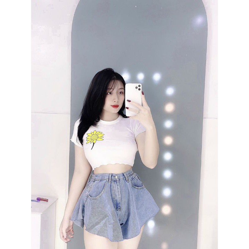 QUẦN JEAN ĐÙI DÁNG CAO