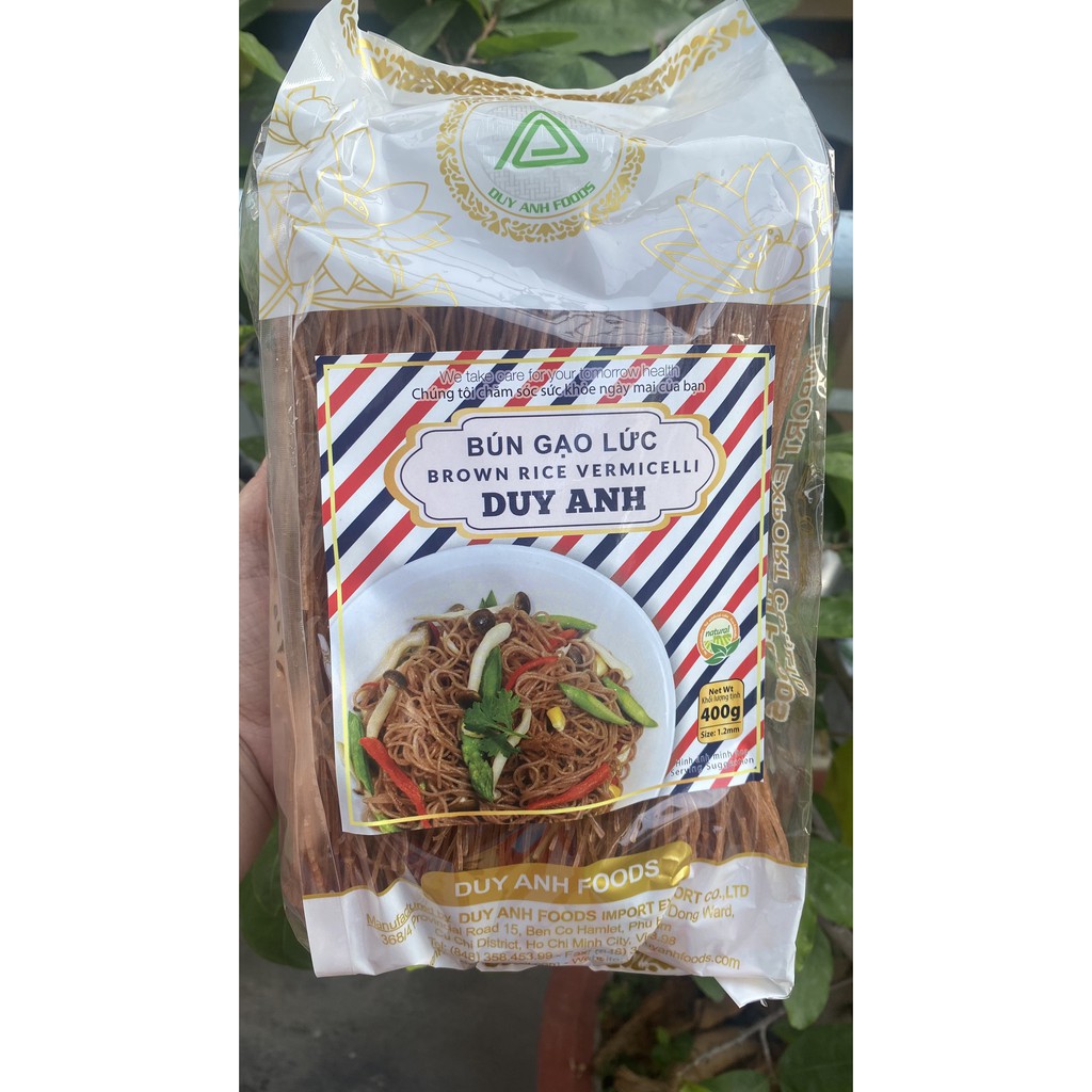 Bún khô gạo lứt ăn kiêng/thực dưỡng -Bún gạo lức Duy Anh Food