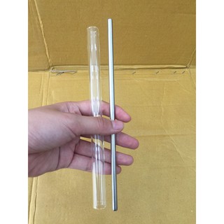 Set 5 ổng hút (inox có kèm cọ rửa hoặc thủy tinh)