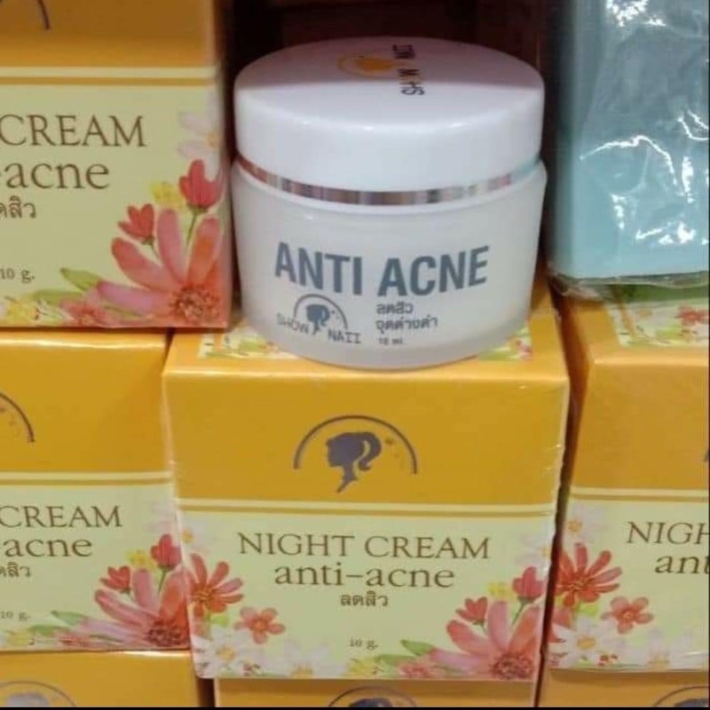 NIGHT CREAM ANTI ACNE THAILAND