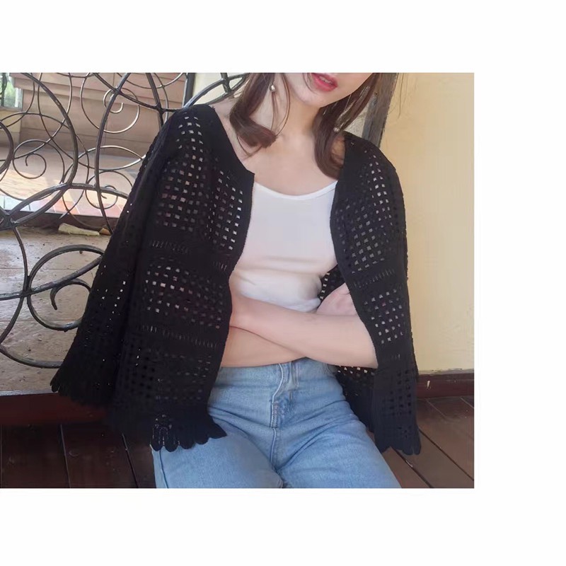 (Hàng sẵn) - Áo khoác len mỏng | BigBuy360 - bigbuy360.vn