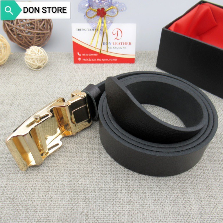 Dây Nịt Thắt Lưng Da Bò Thật Cao Cấp ( DL01DS - BH 12 THÁNG)