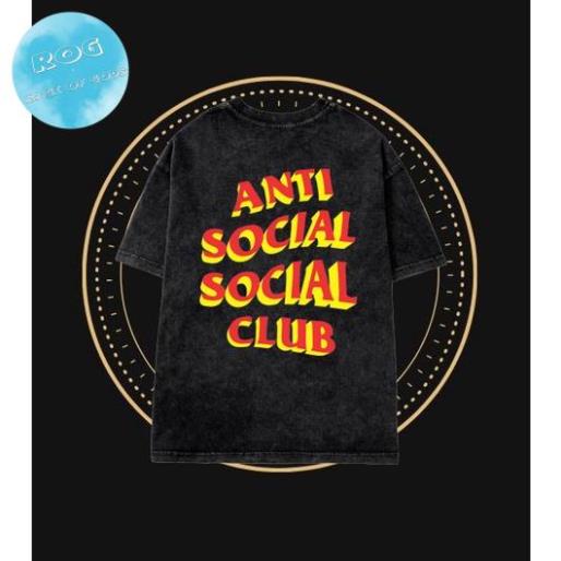 [Premium] Áo thun Unisex Anti Social Soical Club Họa Tiết 002