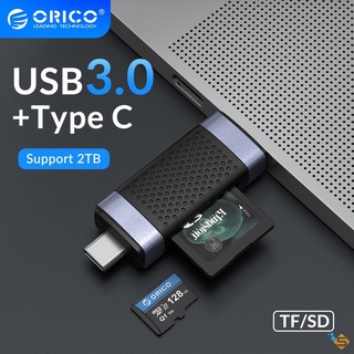 Đầu Đọc Thẻ Nhớ Thông Minh ORICO Type C Usb 3.0 SDXC SDHC MMC Dành Cho Máy Tính PC Laptop CD2D