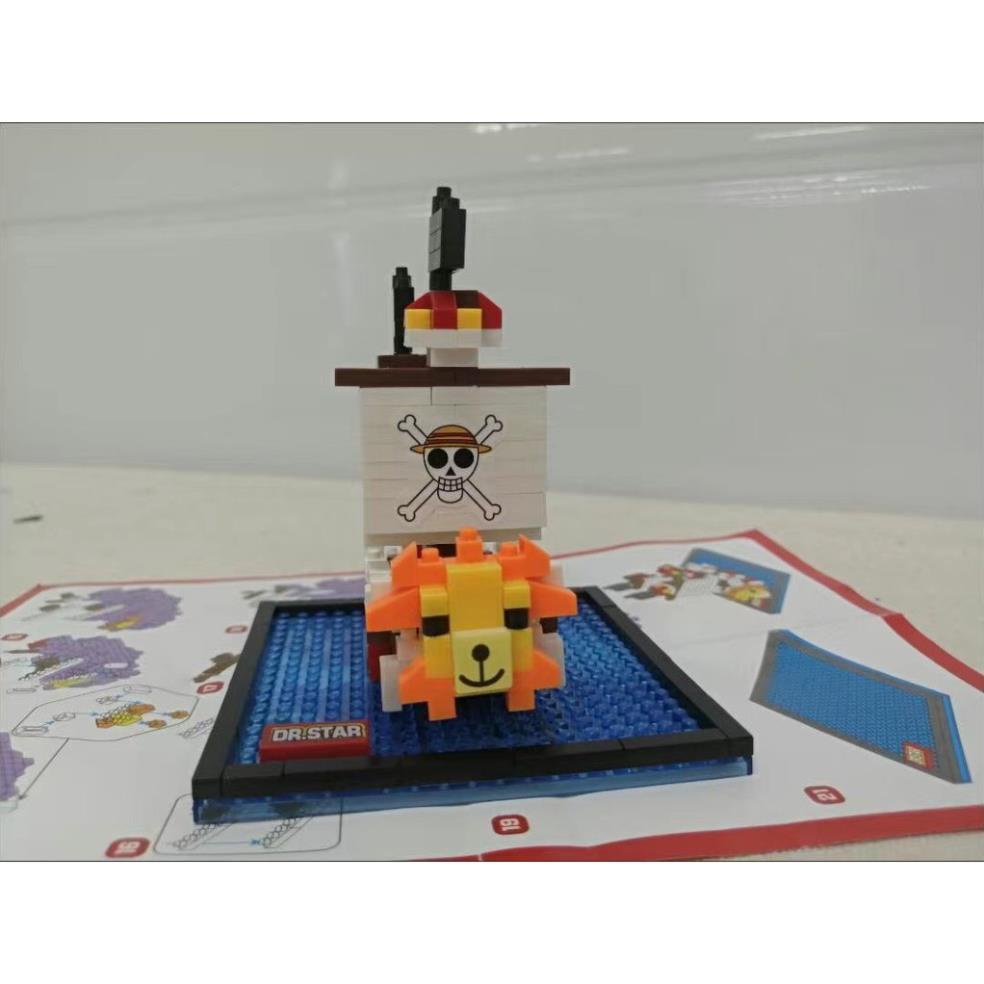 Lego tự lắp ráp mô hình One piece thuyền hải tặc nhiều chi tiết