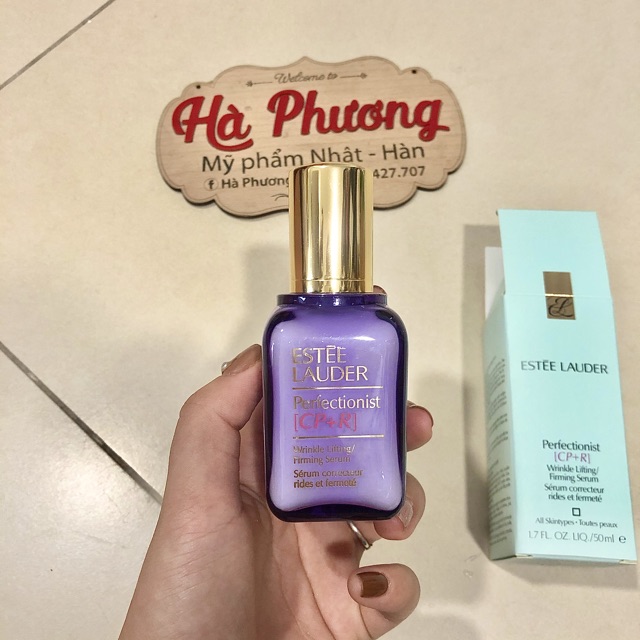 SERUM XOÁ NẾP NHĂN ĐÀN HỒI DA ESTÉE LAUDER PERFECTIONIST CP+R 50ML