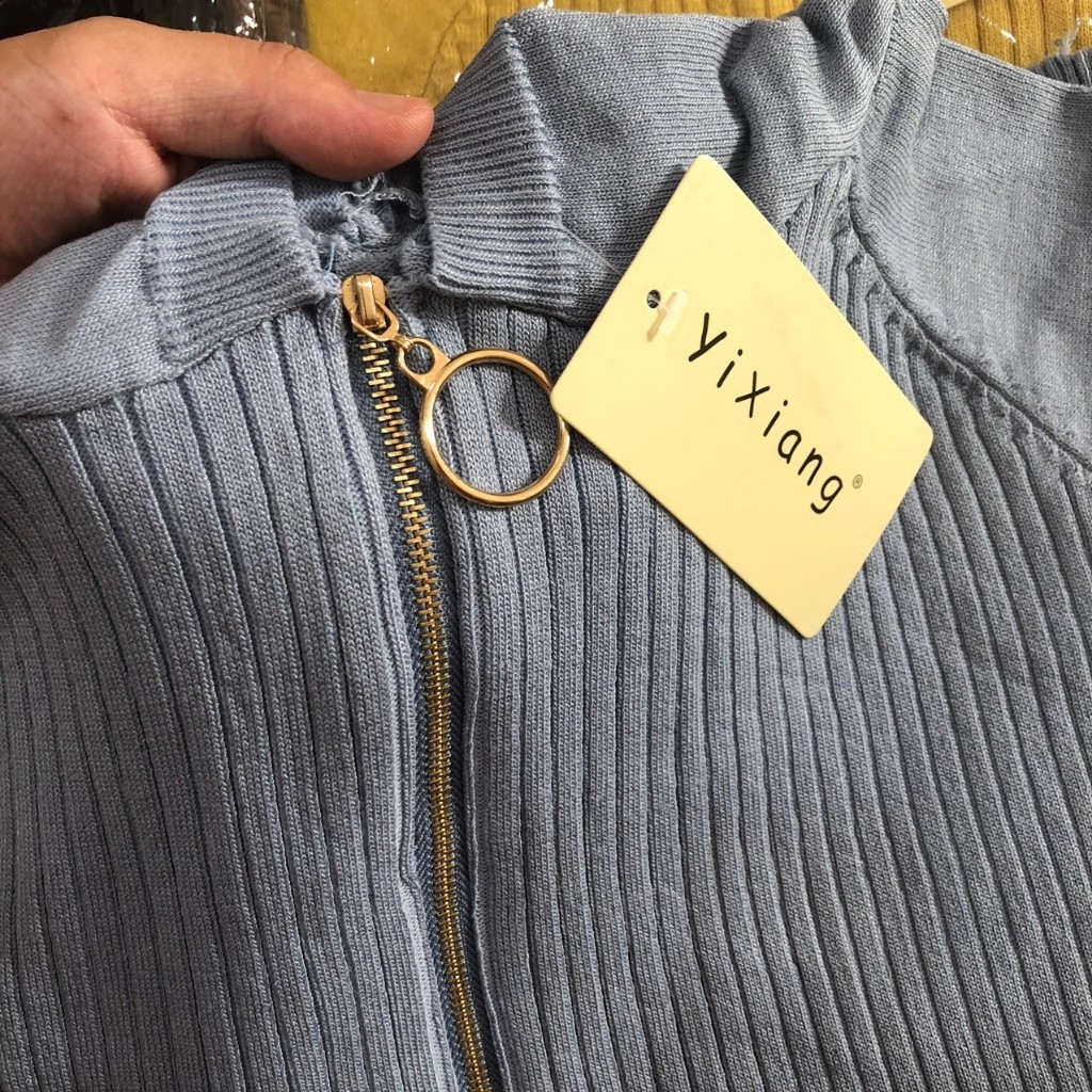 ÁO KHOÁC CHỐNG NẮNG NỮ, ÁO KHOÁC LEN QUẢNG CHÂU CÓ TÚI, DÂY KÉO CAO, SIZE DƯỚI 57ki NHIỀU MÀU- có ảnh thật | BigBuy360 - bigbuy360.vn