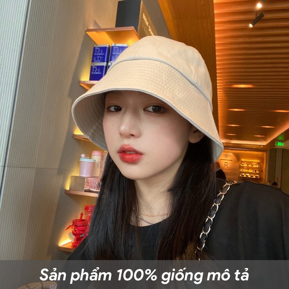 Nón bucket trơn - Nón tai bèo vành cụp trơn nhiều màu sắc Ulzzang form unisex nam nữ 204
