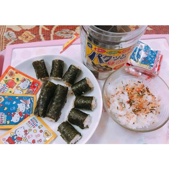 Rong biển ăn liền,Rong biển cuộn cơm, Rong biển tẩm vị Nhật Bản Pakutto - 80 Miếng - Shop Mẹ Khoai
