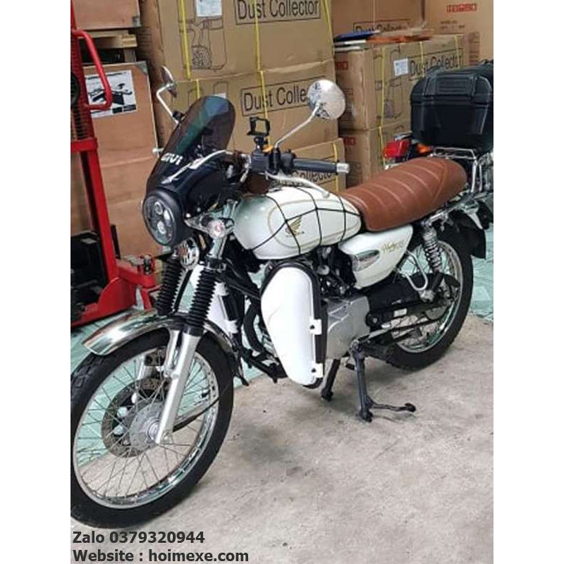 Cản chống đổ chắn bùn Suzuki màu đen Gd110, Gn125, Hj125, En150, Cg125, Yb125, Cd125