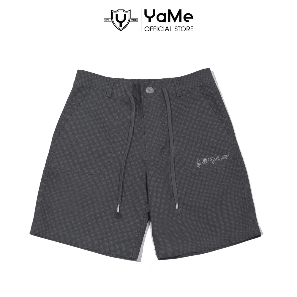 Quần Short KaKi Nam Form Trên Gối Thương Hiệu Thời Trang Y2010 Ngân Hà Space Ver7 21096 |YaMe|
