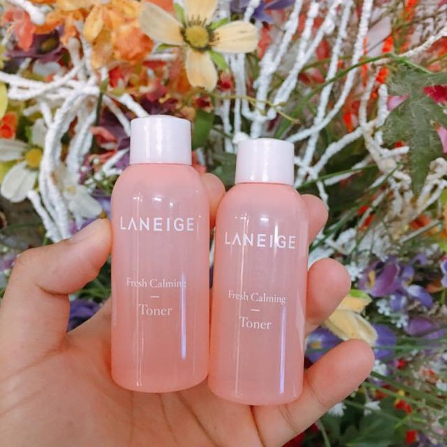 Nước hoa hồng cân bằng, dịu mát da Laneige Fresh Calming Toner 50ml