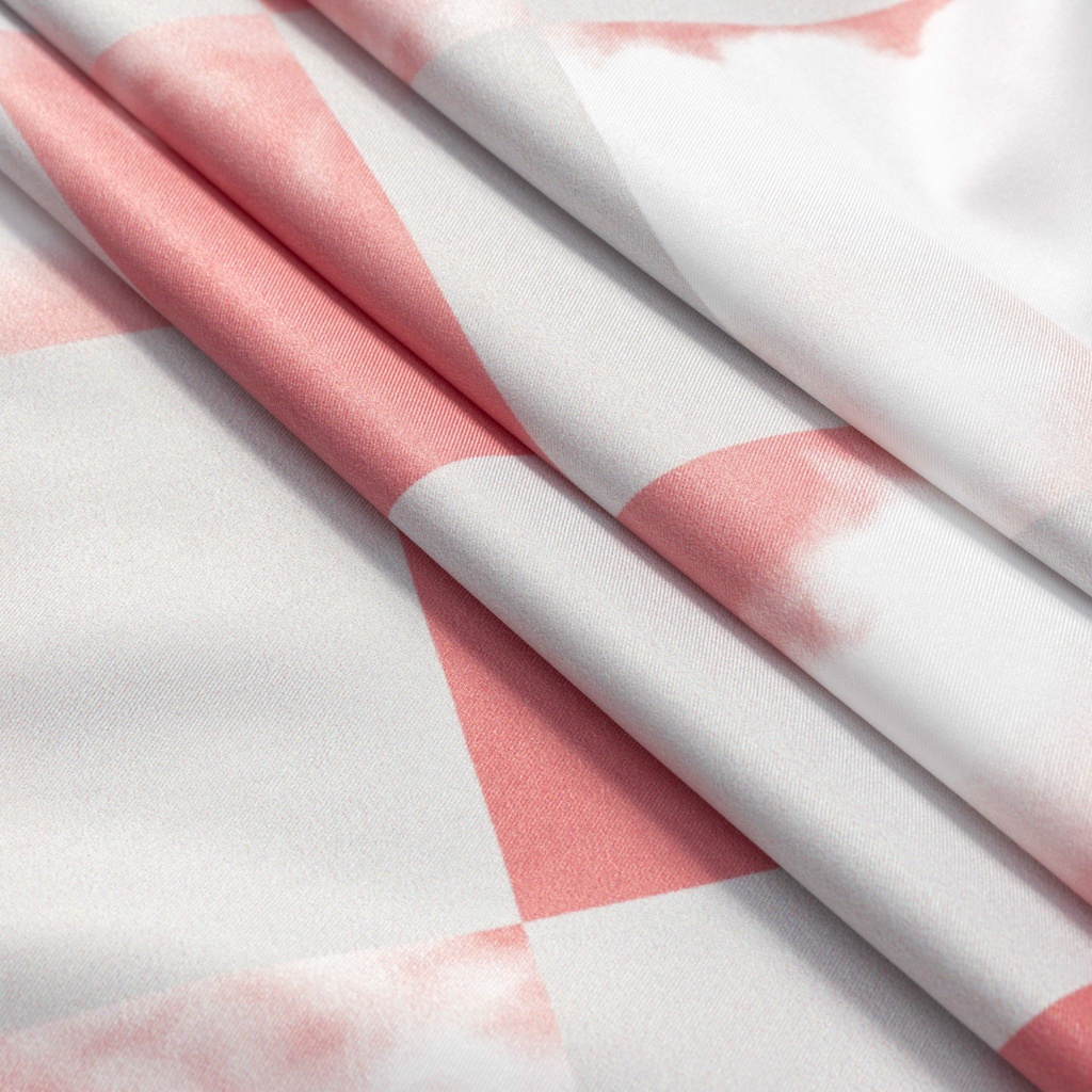 MENDE - Square Sky Shirt Pink - Áo sơ mi nam tay ngắn