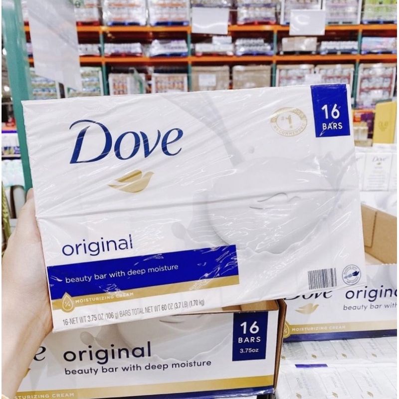 Xà bông cục Dove Mỹ 106g / Xà phòng tắm trắng da Mỹ | BigBuy360 - bigbuy360.vn