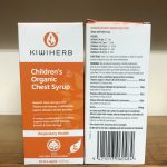 Siro Kiwiherb children's organic chest syrup