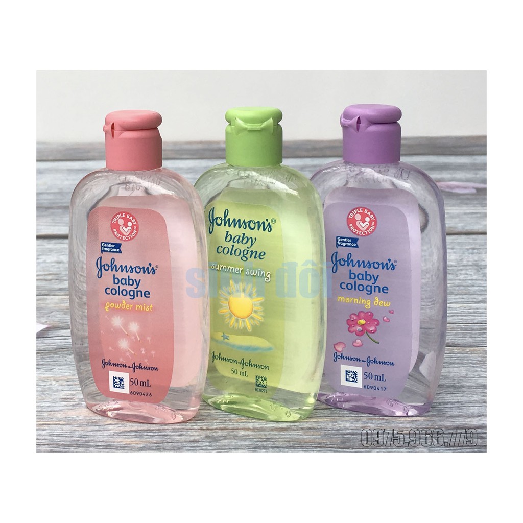 Nước hoa Johnson's Baby Summer Time/ Cologne/Powder Mist 50ml