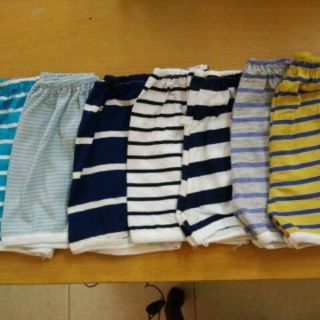 10 quần chục đùi kẻ cotton cho bé