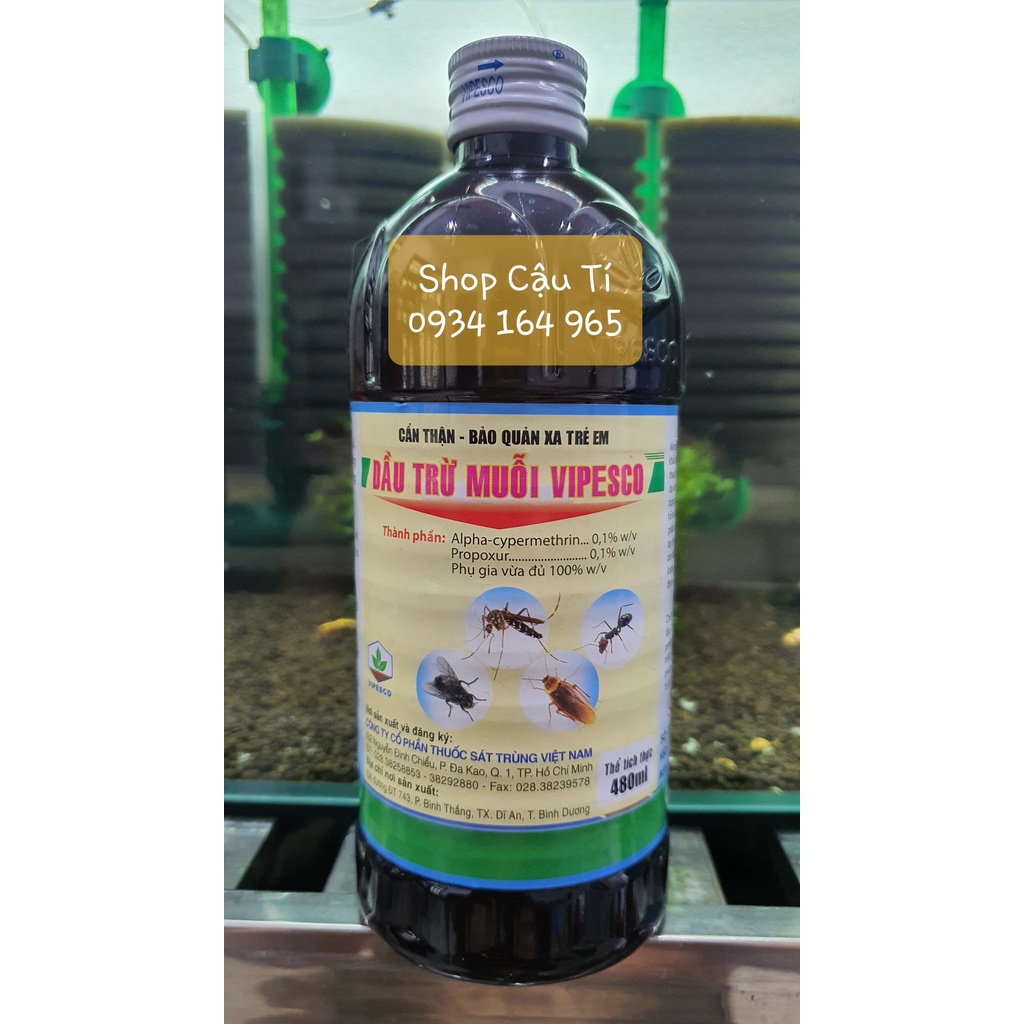 Thuốc xịt diệt muỗi Vipesco không cần pha