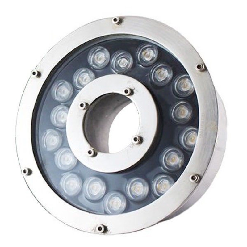 Đèn led âm nước dạng bánh xe 18w