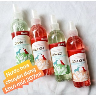 Nước hoa cho chó mèo Bioline 207ml