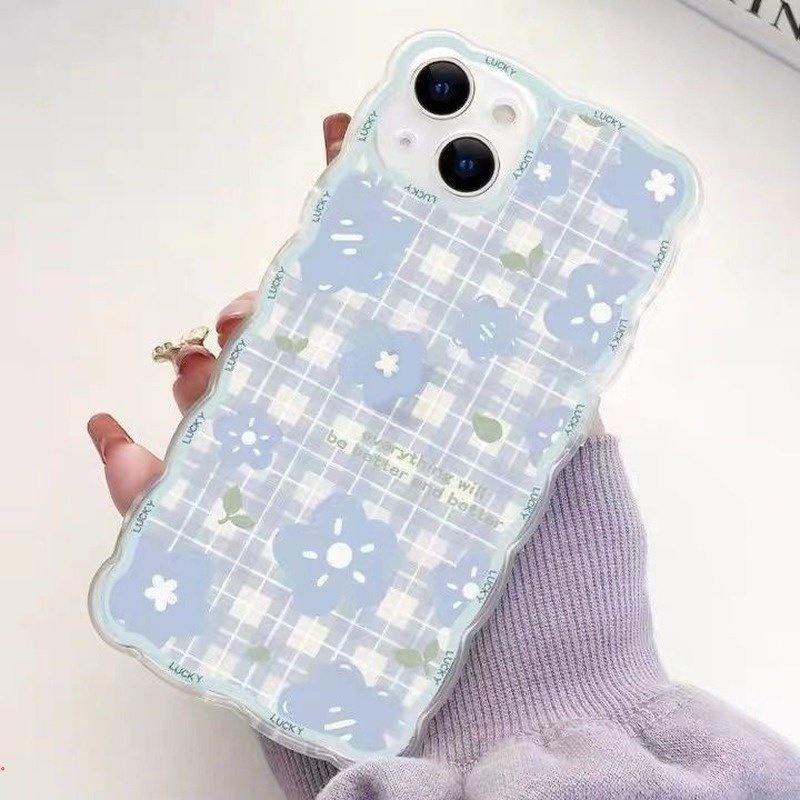 Ốp Điện Thoại Chống Sốc Họa Tiết Hoa Dễ Thương Dành Cho Iphone 11 Pro Max 12 13 Pro Max Xs Max X Xr 6 7 8 Plus