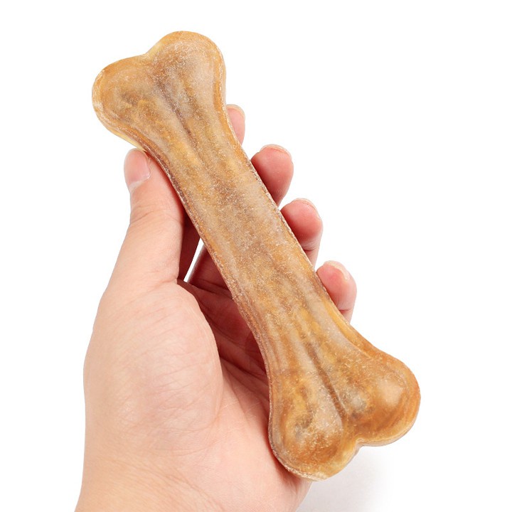 Xương da bò Kún Miu cho chó gặm sạch răng, khử mùi hôi miệng (1 chiếc)