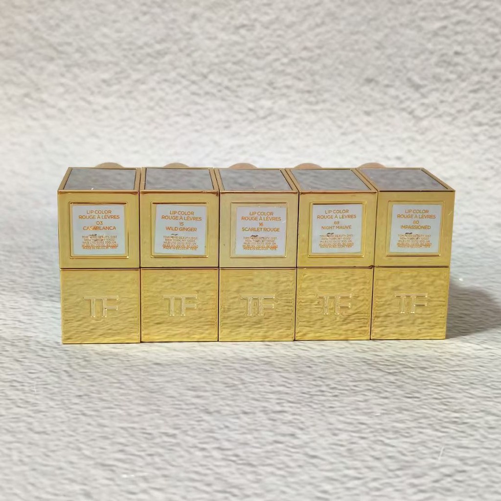 FORD (Hàng Mới Về) Son Môi Lên Màu Đẹp Và Lâu Trôi Với Thiết Kế Vỏ Màu Bạc Đẹp Mắt 03 # 15 # 16 # 69 # 80 # | BigBuy360 - bigbuy360.vn