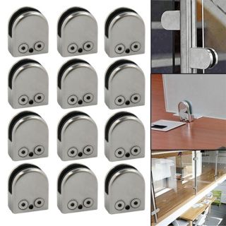 Kẹp Kính Inox không cần Khoan Lỗ