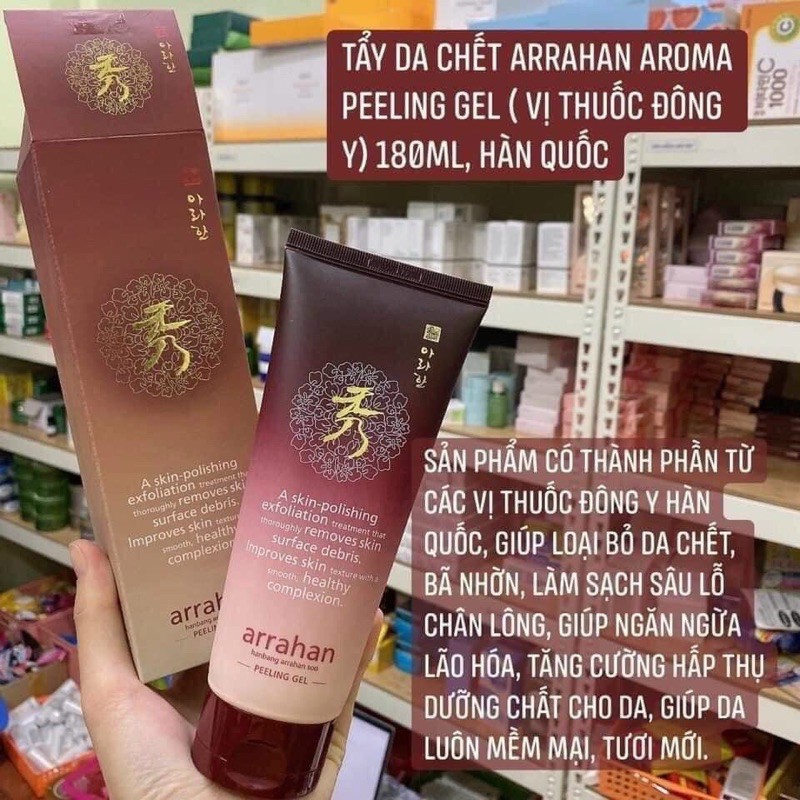 Tẩy da chết Hoa Quả Arrahan Peeling Gel 180ml Chính Hãng