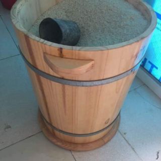 Thùng gỗ đựng gạo 10kg