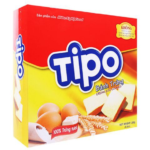 Bánh trứng Tipo hộp 250g