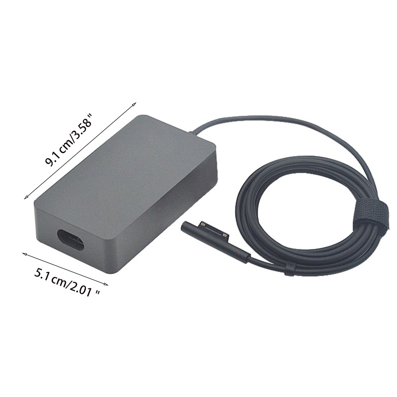 Dây Sạc Laptop PC 15V 65W Cho Surface Pro3 / 4