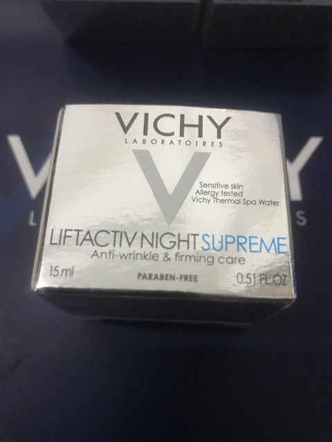Vichy Kem dưỡng chống nhăn và Săn chắc da ( Ban đêm )