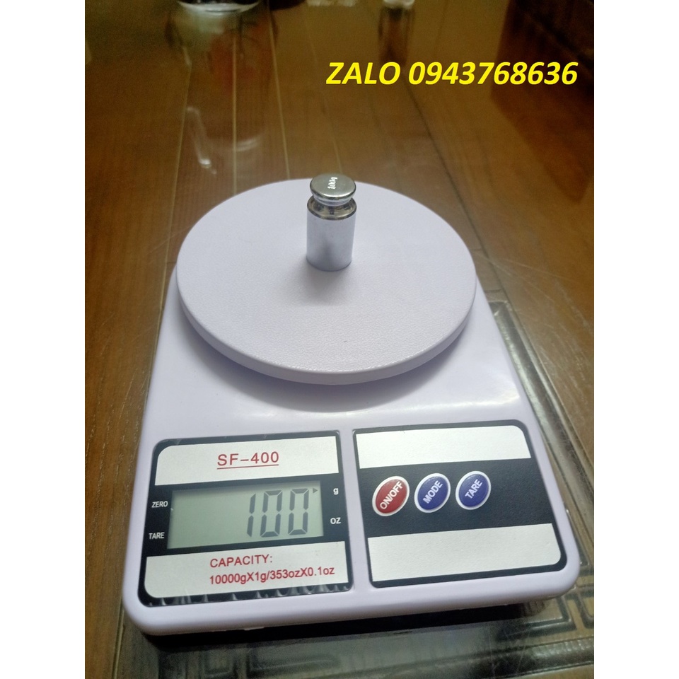 [Ảnh Thật] Cân Điện Tử Tiểu Ly Mini, Cân Điện Tử Thực Phẩm Nhà Bếp Electronic Kitchen Scale SF400 10KG/1G