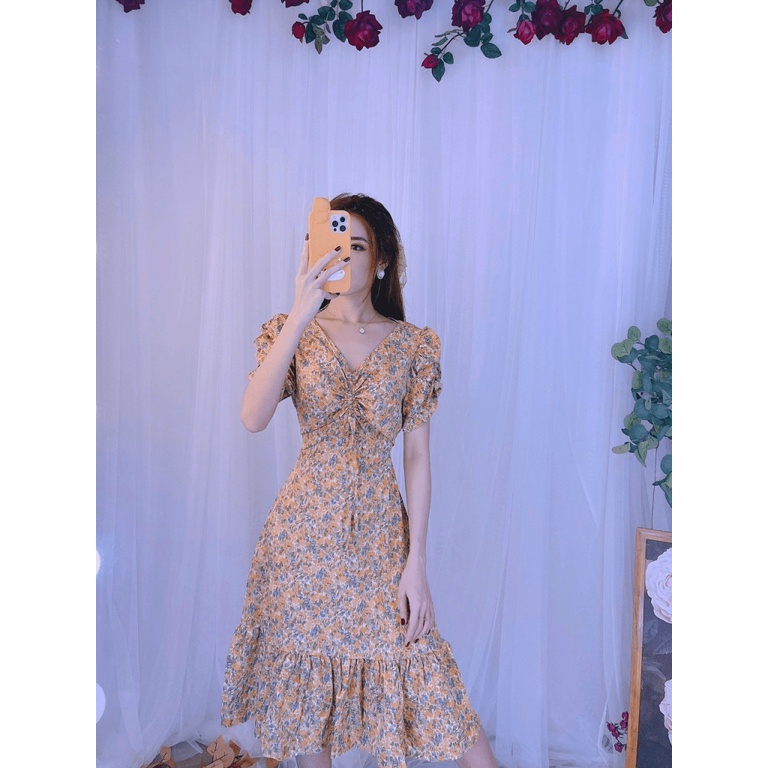 [HCM] Đầm Xòe Nữ Siêu Xinh Xắn Tôn Dáng Cho Các Chị Em KME FASHION