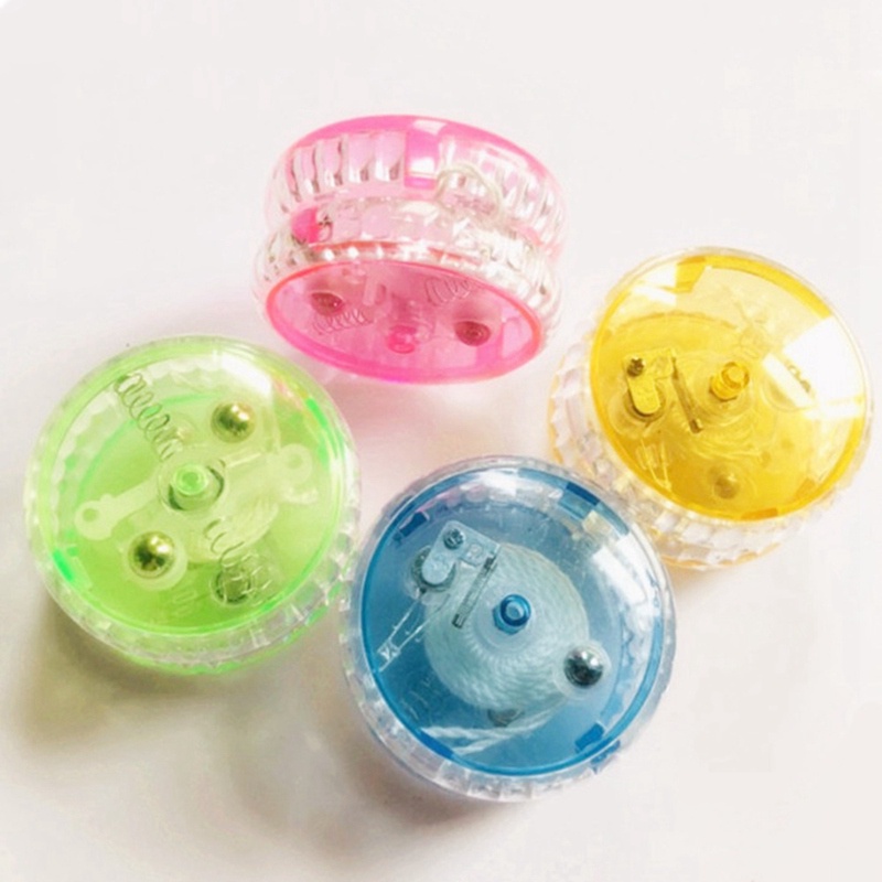 Đồ Chơi Quả Bóng YoYo Có Đèn LED Phát Sáng Tốc Độ Cao Vui Nhộn Cho Bé