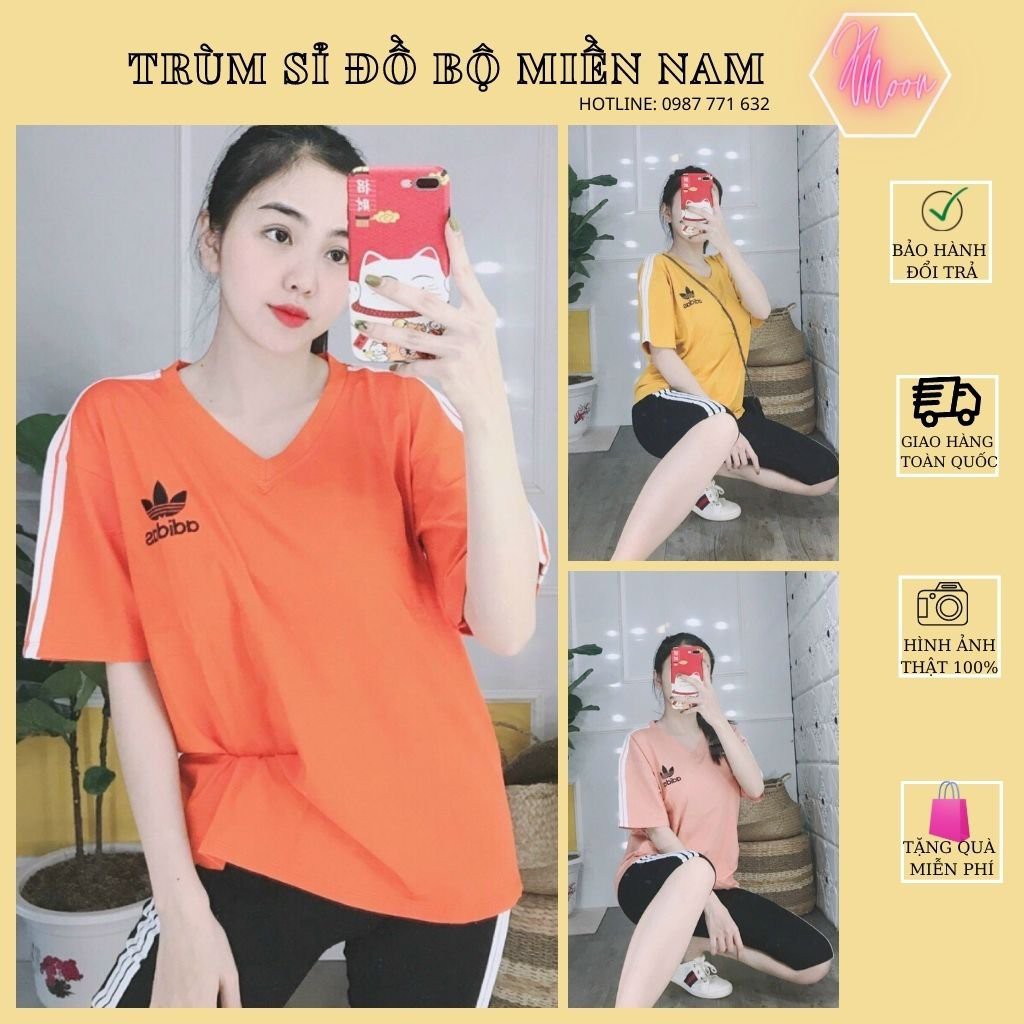 [XẢ HÀNG CUỐI NĂM] (Có bigsize 85kg) Đồ Bộ Nữ Đồ Bộ Thun Quần Lửng Đồ Bộ Mặc Nhà Đẹp