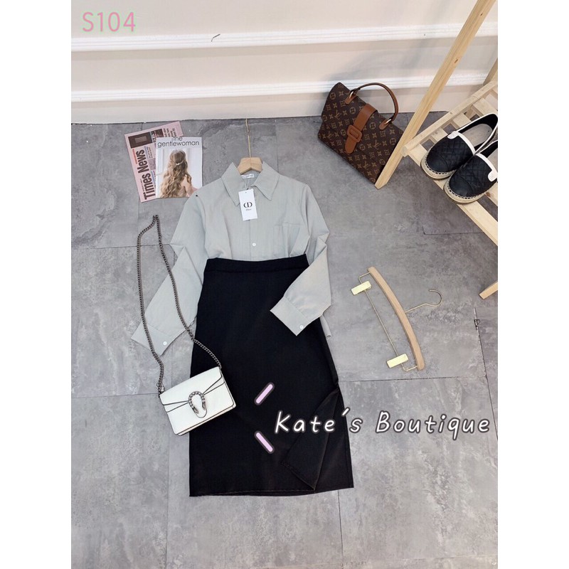 Cực đẹp set bộ áo váy công sở