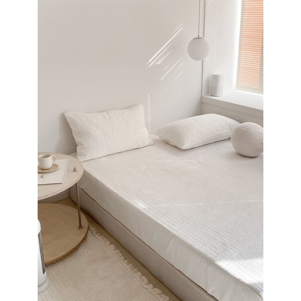 Bộ ga gối chần bông Quilting cao cấp nhập khẩu Hàn Quốc