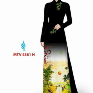 Vải áo dài in 3D