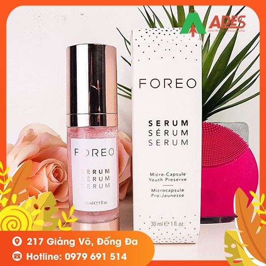 Serum Foreo 30ml dùng cho máy Foreo Luna 3 và Luna 3 Plus, Foreo Bear - Hàng Chính Hãng - Full Bill NEW 100% 2021