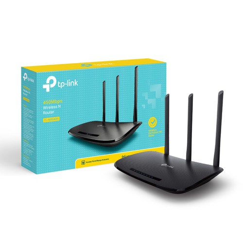 Bộ phát Wifi 3 Râu TP-Link TL-WR940N 450Mbps -  Hàng Chính Hãng Bảo Hành 2 Năm