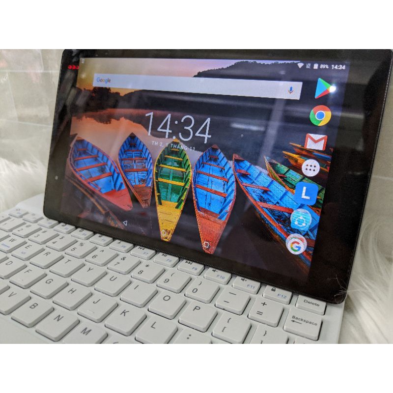 Lenovo Tab M3 8Plus ram 3G 2 sim nghe gọi pin khoẻ chơi game mượt. | BigBuy360 - bigbuy360.vn