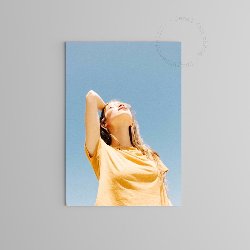 Poster size a4 decor trang trí phòng ngủ