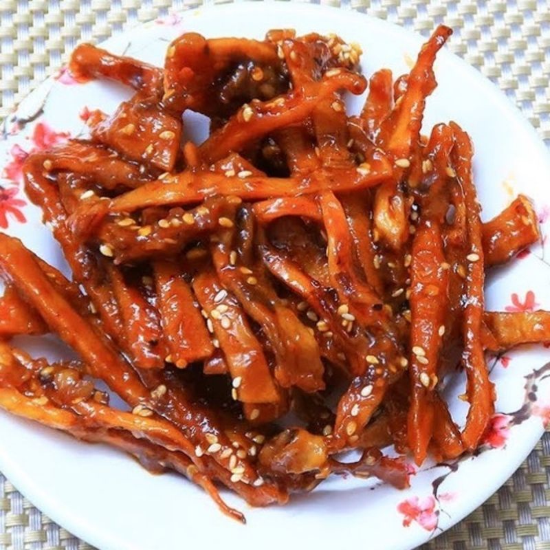 10 gói mực xé sợi tẩm vị thơm ngon