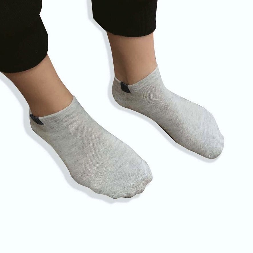 Tất vớ nam nữ cổ ngắn thoáng khí rẻ đẹp chất cotton co giãn thấm hút tốt free size
