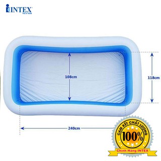 BỂ BƠI PHAO GIA ĐÌNH INTEX 58484