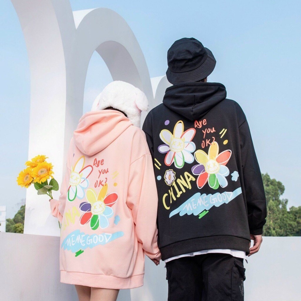 ÁO KHOÁC HOODIE NỮ IN HÌNH CHỮ PHONG CÁCH