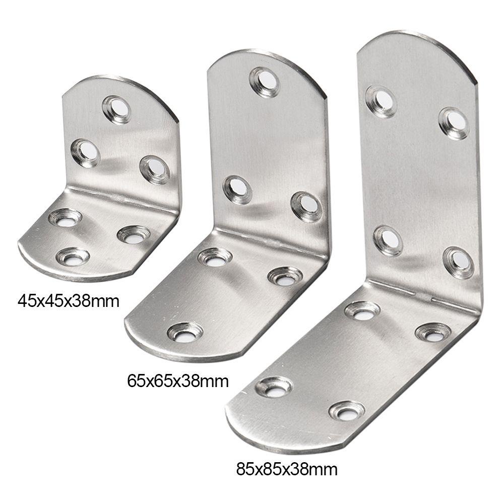 Set 2 Đai Thép Không Gỉ Gắn Góc Cạnh Bảo Vệ An Toàn