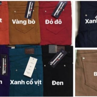 Quần kaki nữ trơn co giãn cực tốt